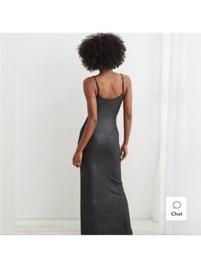 open lace back dress Navy Blue Long Mermaid Prom Dress with Glitter Navy / 18